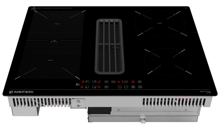 Варочная панель индукционная с вытяжкой Meferi XSMART60BK ULTRA