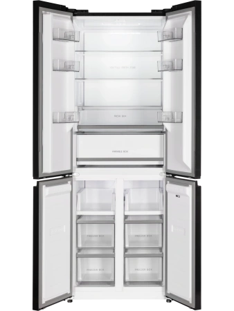 Холодильник Nordfrost RFQ 440 NFGB inverter