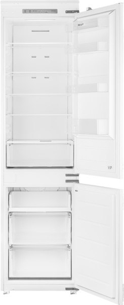 Встраиваемый холодильник с инвертором Weissgauff WRKI 195 Total NoFrost Inverter