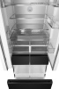 Холодильник Weissgauff WFD 450 Built-in Inverter NoFrost Dark Inox