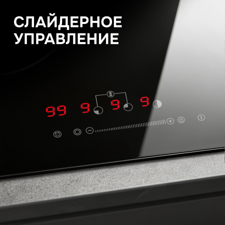 Стеклокерамическая варочная панель Zigmund & Shtain CN 42.4 B
