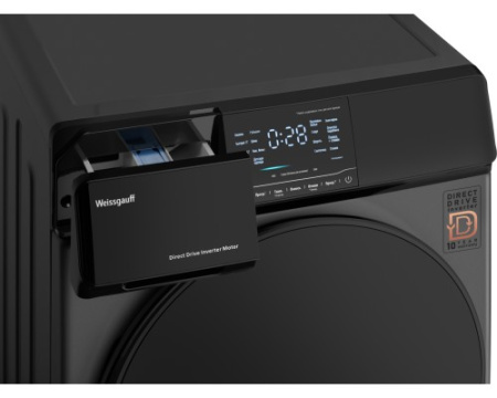 Стиральная машина Weissgauff WM 4927 Direct Drive Inverter Premium Deep Grey