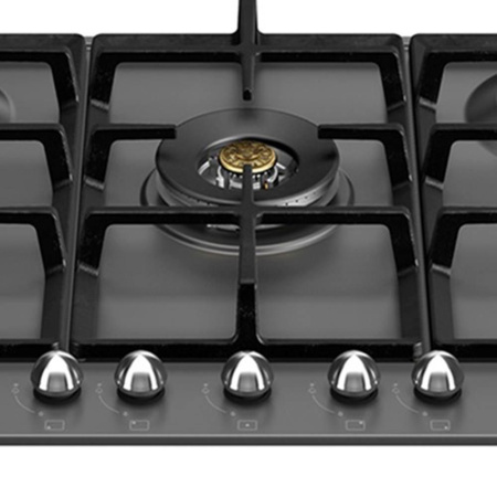 Газовая варочная панель Bertazzoni P755CHERNE