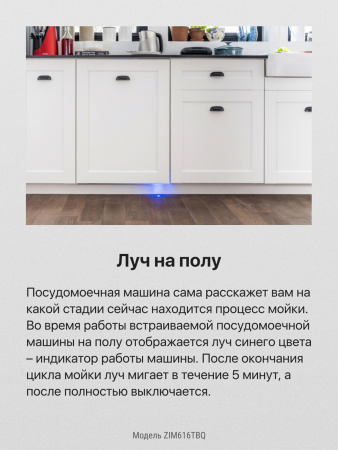 Встраиваемая посудомоечная машина Hansa ZIM616TBQ