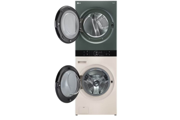 Стиральная машина с сушкой в колонну LG W1S1CVKK2HM WashTower