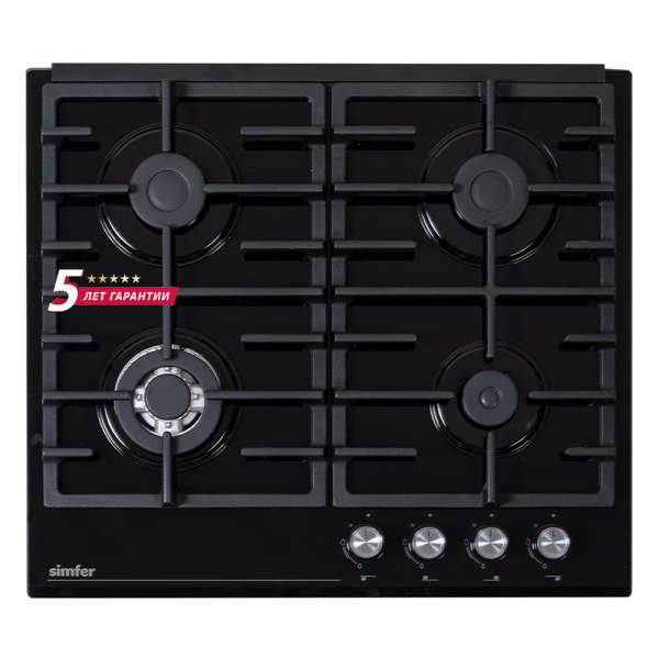 Газовая варочная поверхность Simfer H60H41S570