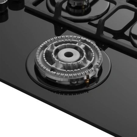 Газовая варочная панель MEFERI MGH604BK GLASS ULTRA