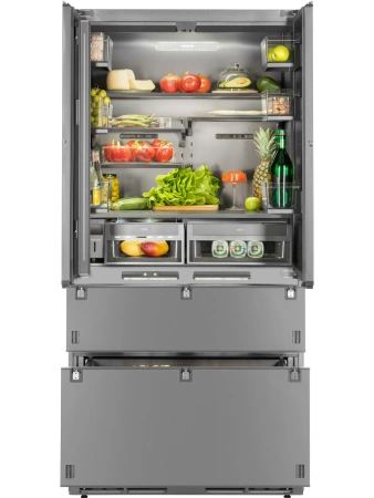 Встраиваемый холодильник HIBERG S-RFQ 800 FB inverter (French door)