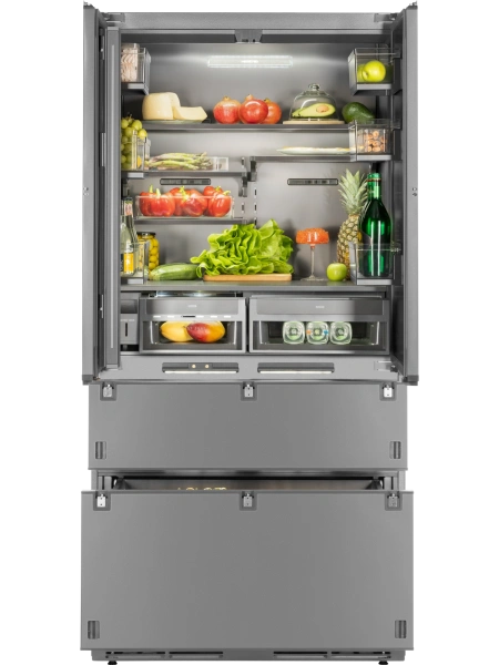 Встраиваемый холодильник HIBERG S-RFQ 800 FB inverter (French door)