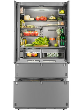 Встраиваемый холодильник HIBERG S-RFQ 800 FB inverter (French door)