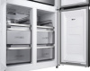 Холодильник Weissgauff WCD 590 NoFrost Inverter Premium EcoFresh White Glass