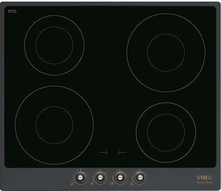 Индукционная варочная панель Smeg SI764AOM