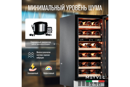 Винный шкаф Meyvel MV28NH-KWT2
