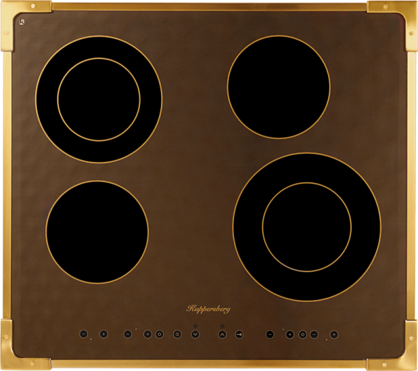 Электрическая варочная панель Kuppersberg FA6RC Bronze