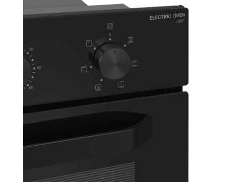 Электрический духовой шкаф Meferi MEO456BK LIGHT