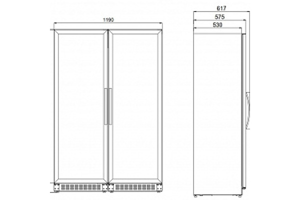 Винный шкаф Dometic C125G Double WineBar