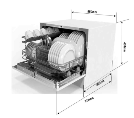 Посудомоечная машина EXITEQ EXDW-T502