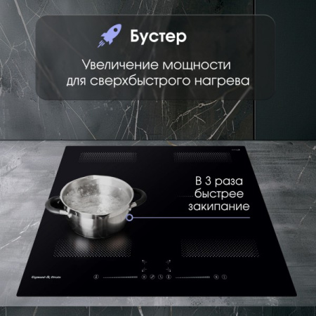 Индукционая варочная панель Zigmund & Shtain CI 62.6 B