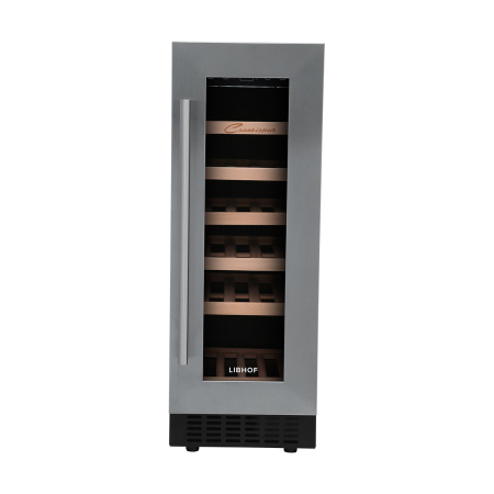 Винный шкаф встраиваемый Libhof Connoisseur CX-19 Silver