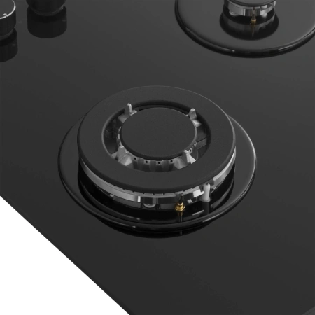 Газовая варочная панель MEFERI MGH453BK GLASS POWER