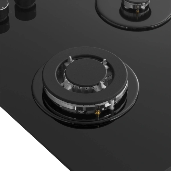 Газовая варочная панель MEFERI MGH453BK GLASS POWER