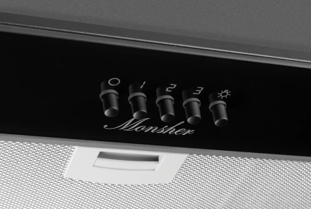 Встраиваемая вытяжка Monsher IHOOD 60 Noir Verre