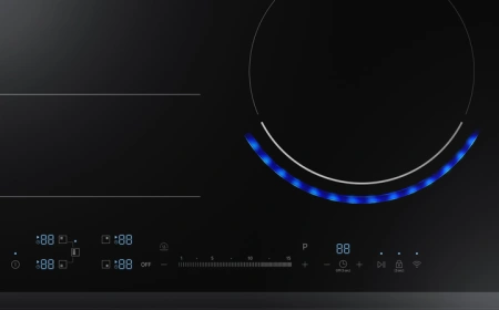 Индукционная варочная поверхность Samsung NZ63F3NM1AB/WT