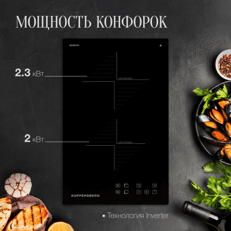 Индукционная варочная панель ДОМИНО Kuppersberg ICO 302