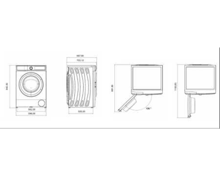 Стиральная машина Jacky’s JW 12W14T3