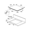 Индукционная варочная панель Bertazzoni P603IC1B2NEE