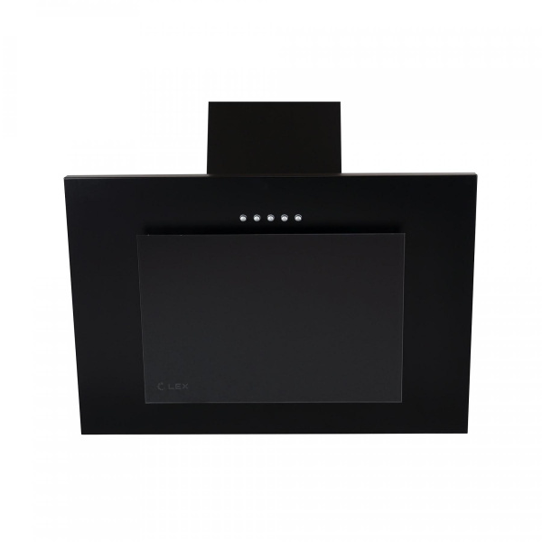 Наклонная кухонная вытяжка LEX Mini 600 Black