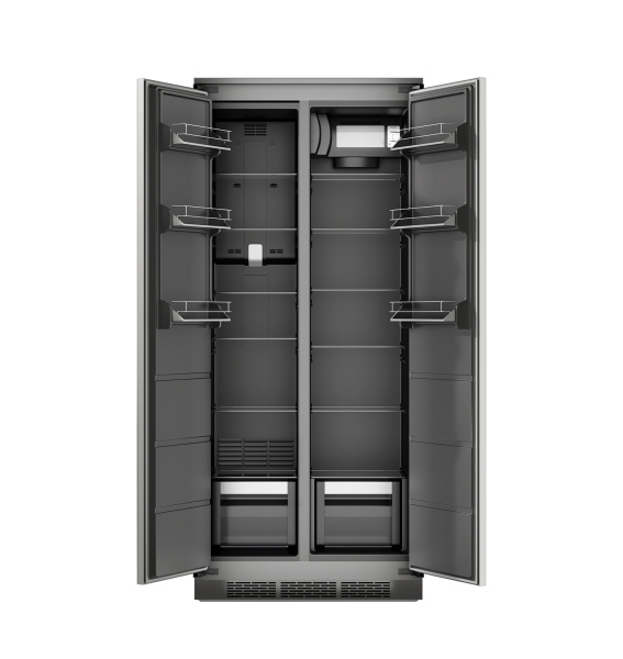 Встраиваемый холодильник Lex LBI400SB Grey
