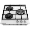 Газовая варочная панель Meferi MGH453WH GLASS POWER