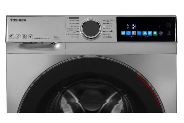 Стиральная машина узкая Toshiba TW-BN90C4RU(SK)