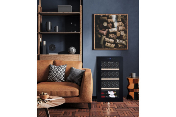Монотемпературный винный шкаф La Sommeliere LS36BLACK
