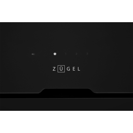 Вытяжка ZUGEL ZHI524GB, черное стекло
