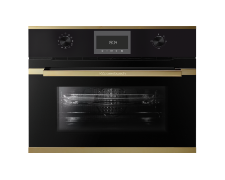 Компактный духовой шкаф с микроволнами Kuppersbusch CBM 6330.0 S4 Gold