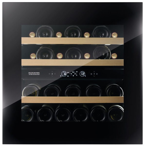 Винный шкаф встраиваемый Dunavox DVH-25.65DB.TO