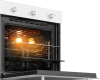 Газовый духовой шкаф Weissgauff WGO 702 White Glass