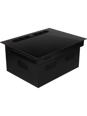 Индукционная варочная поверхность HIBERG с вытяжкой i5-VM7 B (45см)