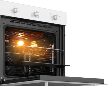 Газовый духовой шкаф Weissgauff WGO 702 White Glass