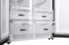 Холодильник Weissgauff WSBS 600 NoFrost Inverter Rock Glass