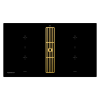 Индукционная варочная панель с вытяжкой Kuppersbusch KMI 9850.0 SR Gold