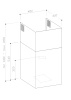Настенная вытяжка Sirius MO 210 B