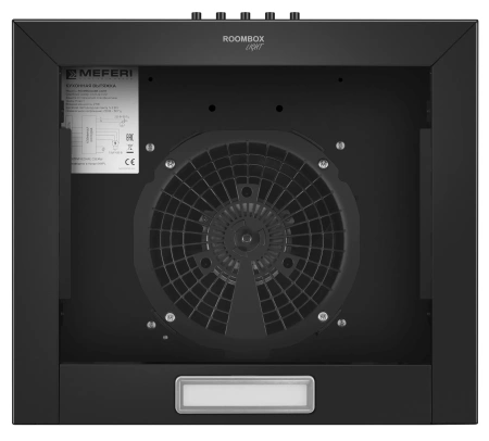 Пристенная вытяжка Meferi ROOMBOX40BK LIGHT