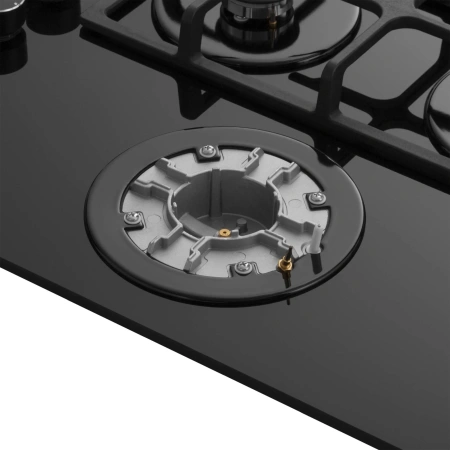 Газовая варочная панель MEFERI MGH604BK GLASS ULTRA