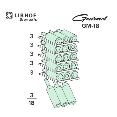 Винный шкаф Libhof GM-18 white