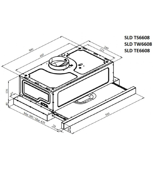 Вытяжка Schaub Lorenz SLD TW6608