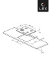 Варочная панель газовая LEX GVG 643A BBL