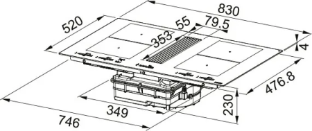 Варочная панель Franke FMY 8391R